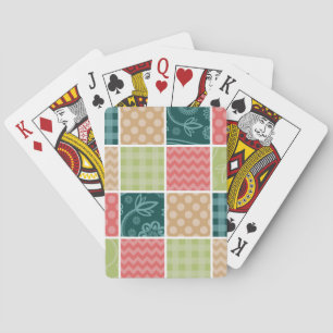 Jeu De Cartes Zigzag, Chevron, En vichy, Pois, Patchwork