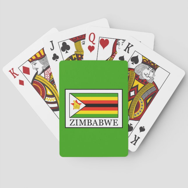 Jeu De Cartes Zimbabwe (dos)