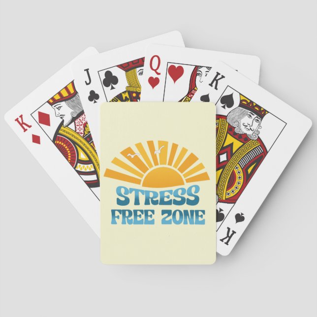 Jeu De Cartes Zone sans stress (dos)