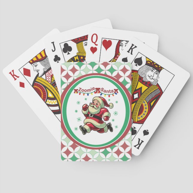 Jeu De Cartes Zoomie Père Noël Noël (dos)