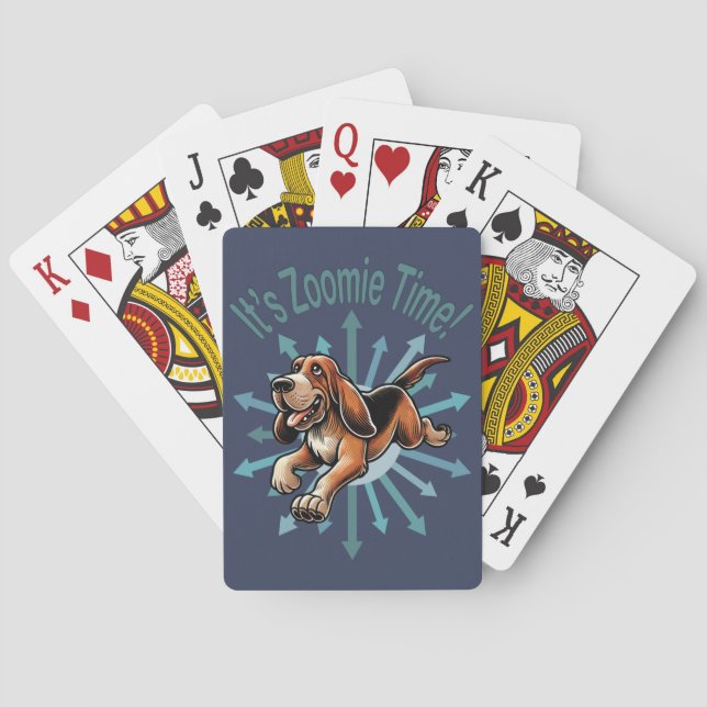Jeu De Cartes Zoomie Time Hound Dog (dos)