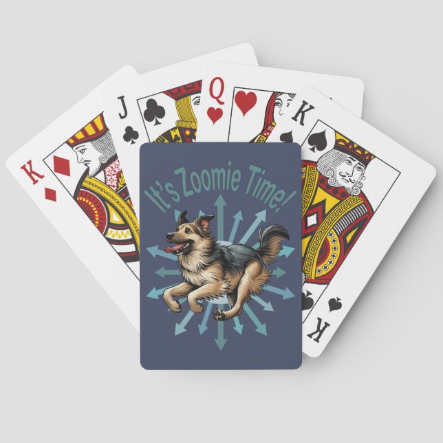 Jeu De Cartes Zoomie Time Large Mutt (dos)