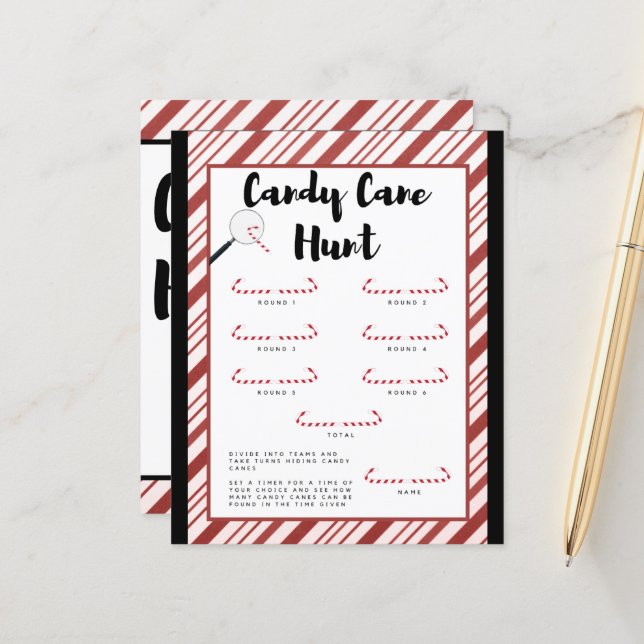 Jeu de chasse au sucre de canne (Devant/Arrière en situation)