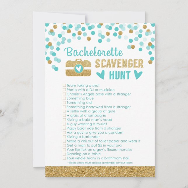 Jeu de chasse au trésor de photos pour enterrement (Devant)