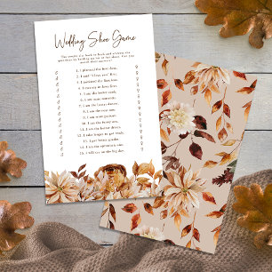 Jeu de chaussures de mariage d'automne
