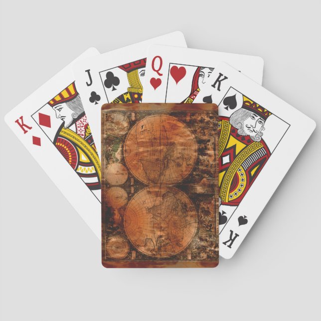 Jeu de concepteurs de cartes vintage (dos)