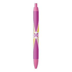 Jeu de couleurs / Rayons stylos monogrammes person