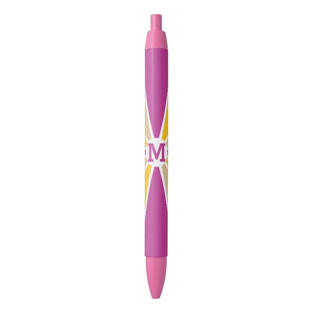 Jeu de couleurs / Rayons stylos monogrammes person (devant Vertical)