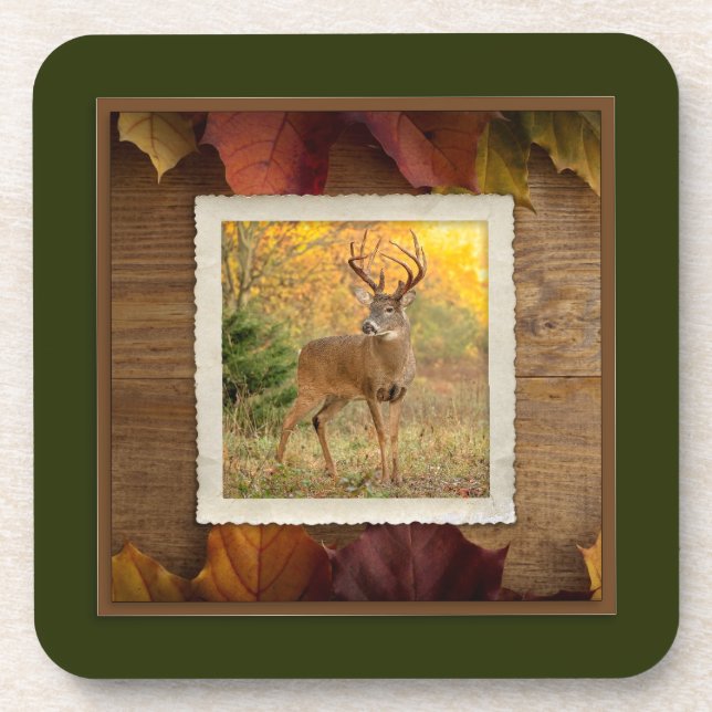 Jeu de Dessous de verre no 11 d'automne (Devant)