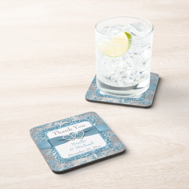 Jeu de Dessous de verre préférés pour les mariages (Côté Droit)