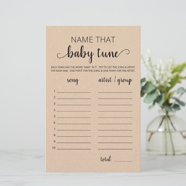 Jeu de devinette de berceuse pour bébé Jeu de fête (Debout devant)