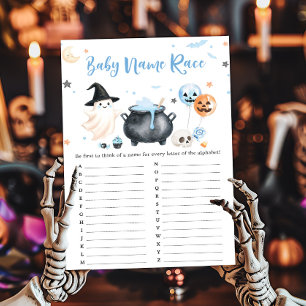 Jeu de devinette de nom de bébé Blue Ghost Little