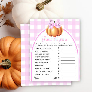 Jeu de devinette de prix de Baby shower arc en ros