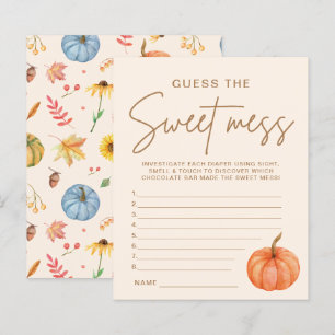 Jeu de devinette du doux désordre pour Baby Shower