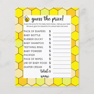 Jeu de devinette du prix de l'abeille florale