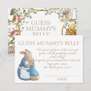 Jeu de devinette du ventre de maman Baby Rabbit