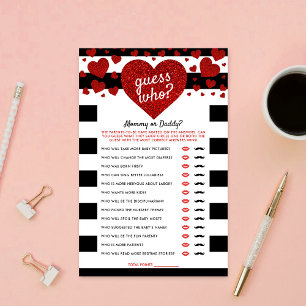 Jeu de devinette pour Baby Shower Little Sweethear