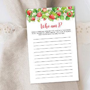 Jeu de devinette pour Baby Shower sur le thème de