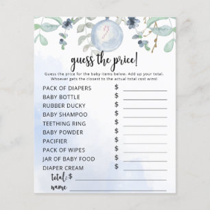 Jeu de devis de prix d'hiver