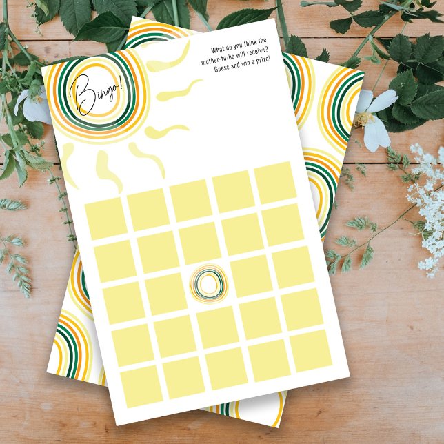 Jeu de douche bébé Sunny Bingo (Créateur téléchargé)
