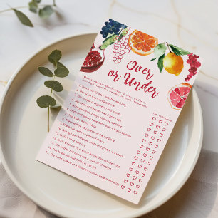 Jeu de douche de mariée sur ou sous le marché