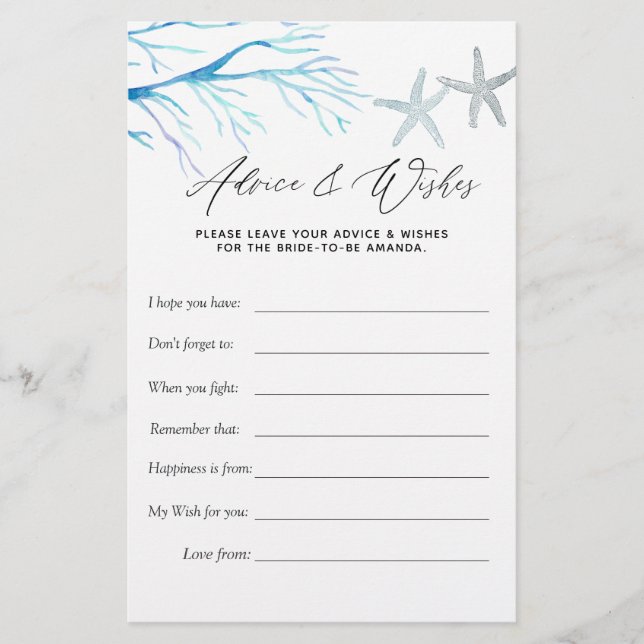 Jeu de douche nautique aux algues (Devant)