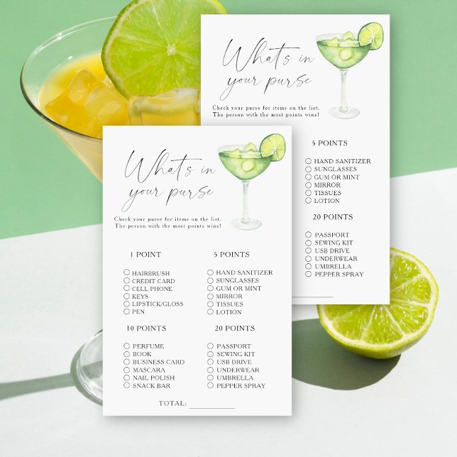 Jeu de douche nuptiale Margarita Qu'est-ce qu'il y (Créateur téléchargé)