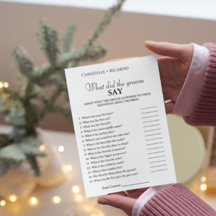 Jeu de douche nuptiale pour mariée et mariée
