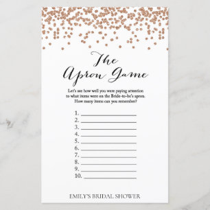 Jeu de douche rose Gold Brida - Jeu Apron