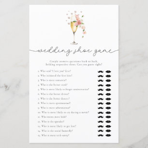 Jeu de Fête des mariées de chaussures Mariage Pink