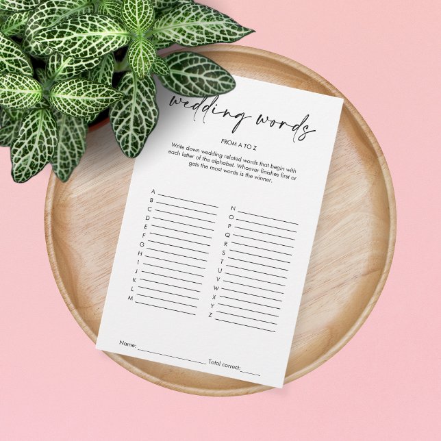 Jeu de Fête des mariées de mots Mariages simples (Créateur téléchargé)