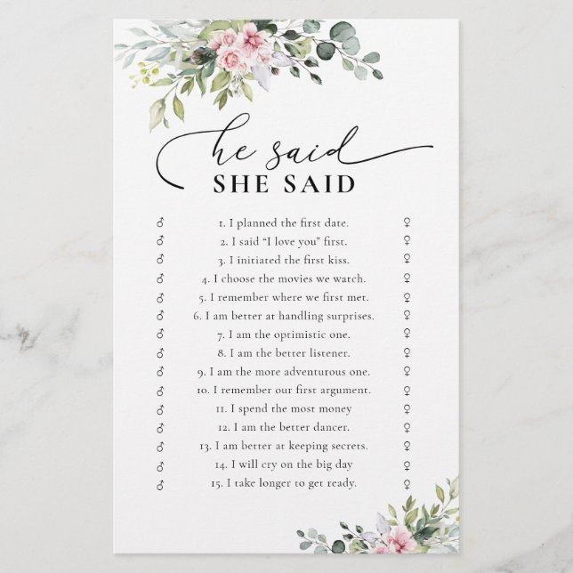 Jeu de Fête des mariées de verdure rose pâle (Devant)