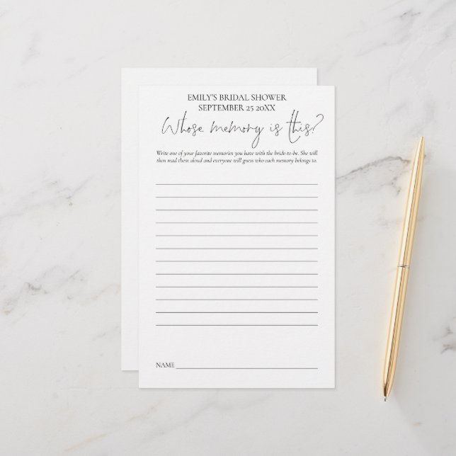 Jeu de Fête des mariées dont la mémoire noire Text (Devant/Arrière en situation)