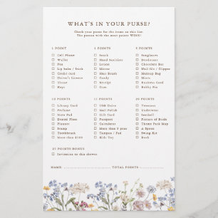 Jeu de Fête des mariées du jardin du Fleur sauvage