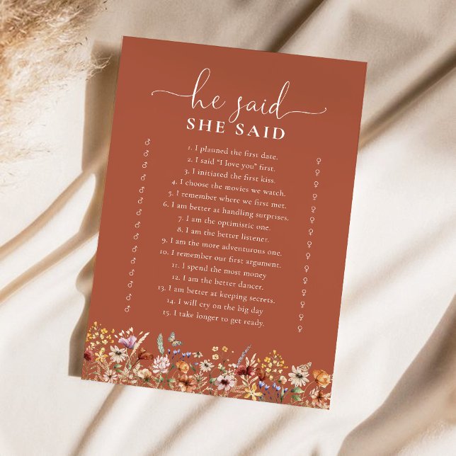 Jeu de Fête des mariées Fleur sauvage minuscule Te (Créateur téléchargé)