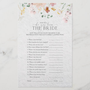 Jeu de Fête des mariées Fleurs de Jardin Rose Vier