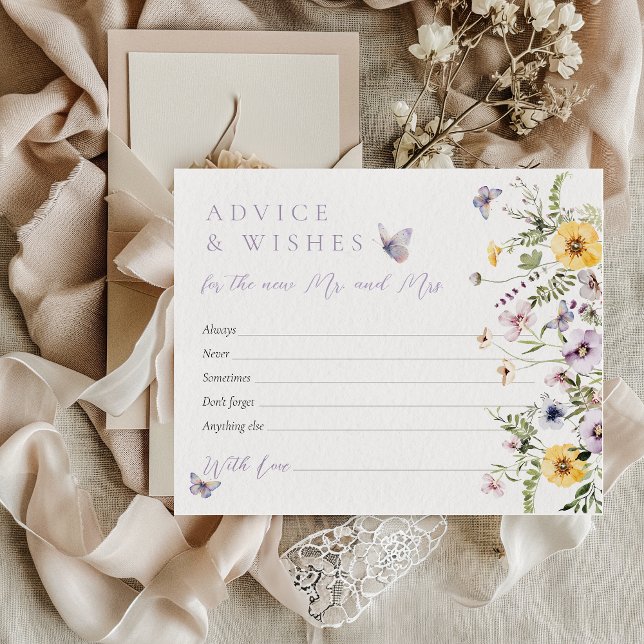 Jeu de Fête des mariées florale violet papillon (Créateur téléchargé)