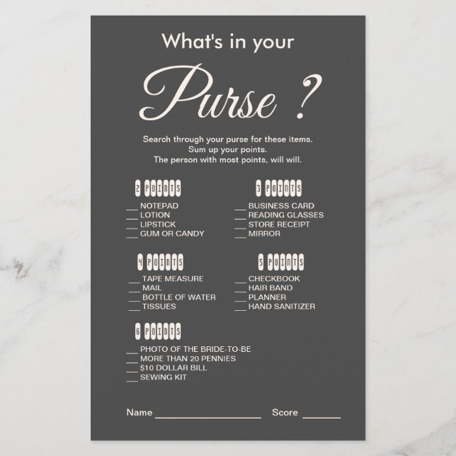 Jeu de Fête des mariées moderne et élégant gris fo (Dos)