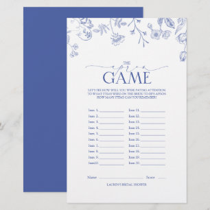 Jeu de Fête des mariées victorienne bleu et blanc