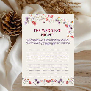Jeu de fête prénuptiale de nuit de noces