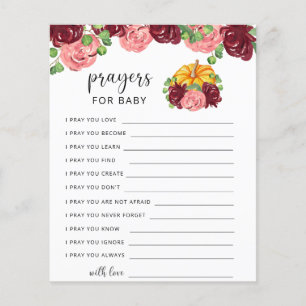 Jeu de fête prières pour bébé