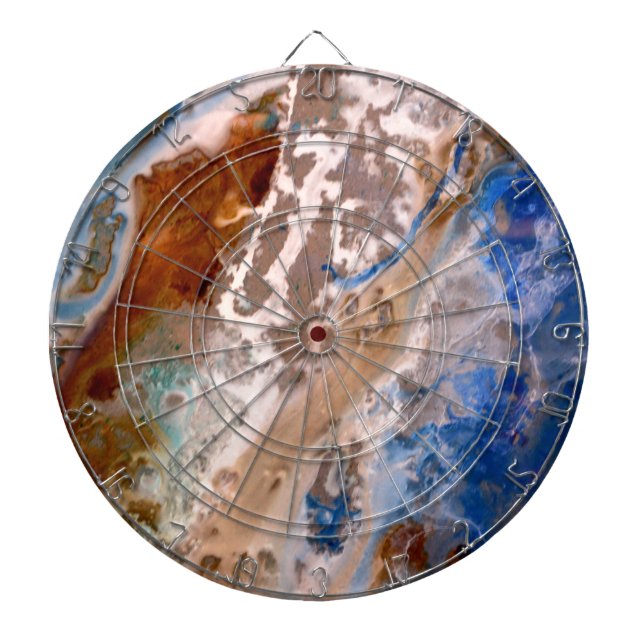 Jeu De Fléchettes Abstrait plage de sable motif motif en mousse d'ea (Devant)