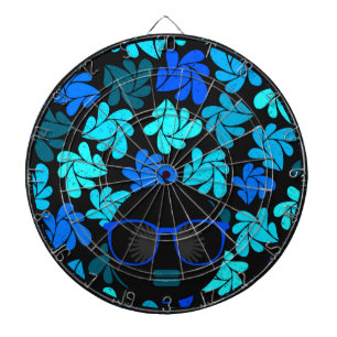 Jeu De Fléchettes Afro Diva Bleu