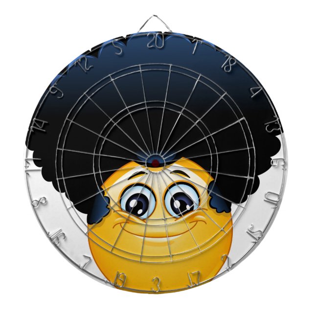 Jeu De Fléchettes afro émoji (Devant)