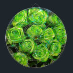 Jeu De Fléchettes Amour romantique Vert Valentine Parties scintillan<br><div class="desc">Amour romantique Vert Valentine Parties scintillant Roses</div>