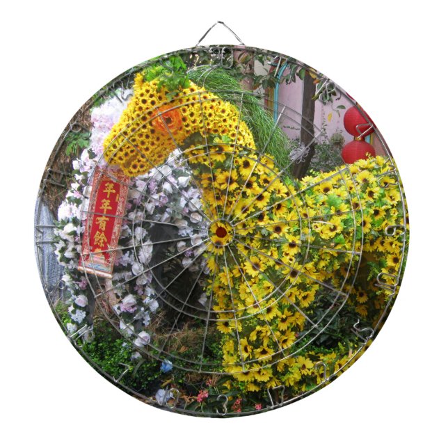 Jeu De Fléchettes Année du cheval | 春 節 馬 ... Topiary chinois (Devant)