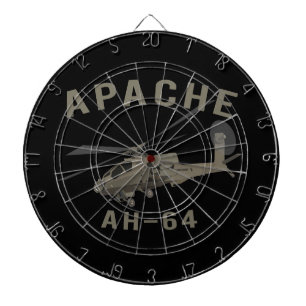 Jeu De Fléchettes Apache AH-64