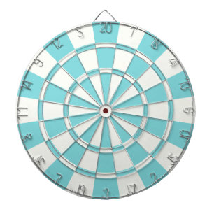 Jeu De Fléchettes Aqua Et Blanc