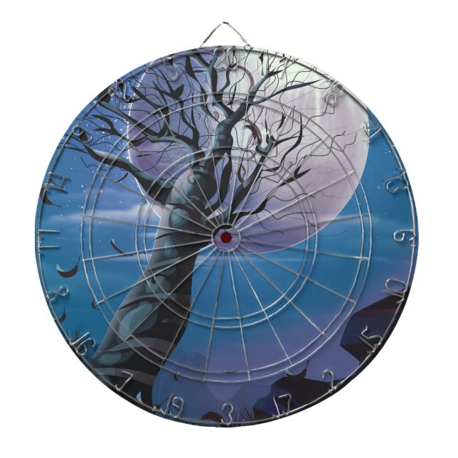 Jeu De Fléchettes Arbre de Lune (Devant)