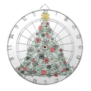 Jeu De Fléchettes Arbre tourbillonnant décoré